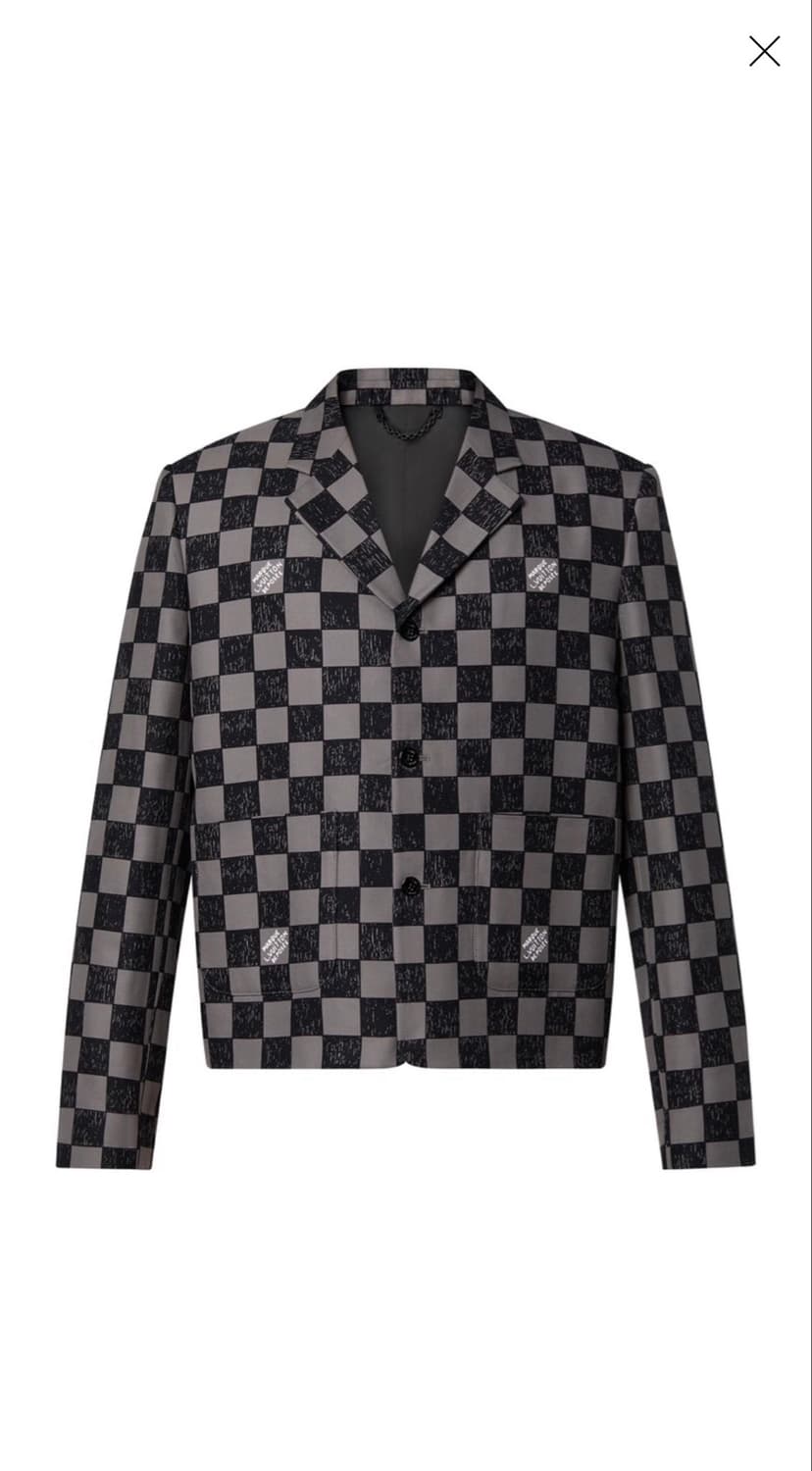 LOUIS VUITTON 루이비통 박시 다미에 자켓 50size 상품이미지1