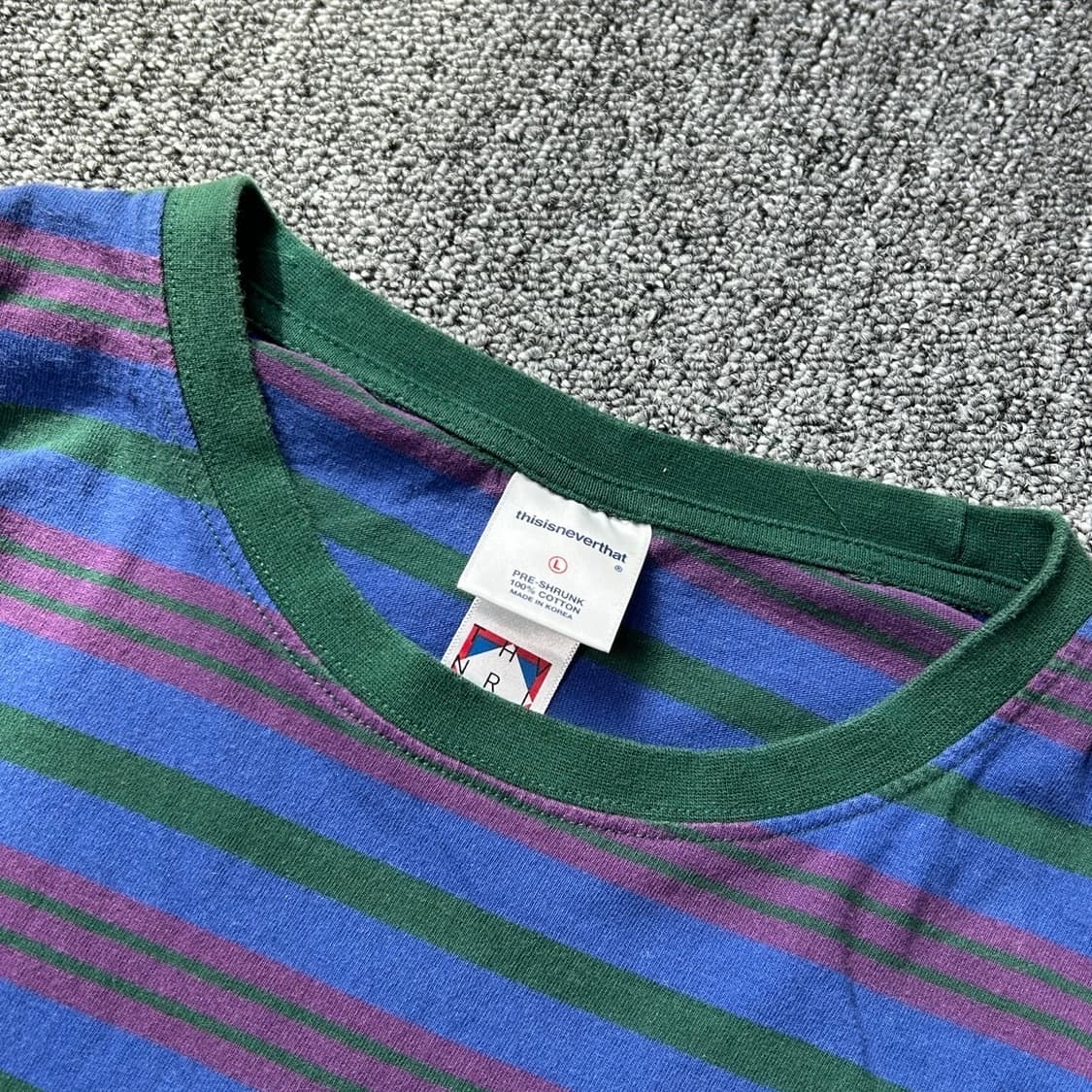 디스이즈네버댓 멀티 스트라이프 롱슬리브  상품이미지6