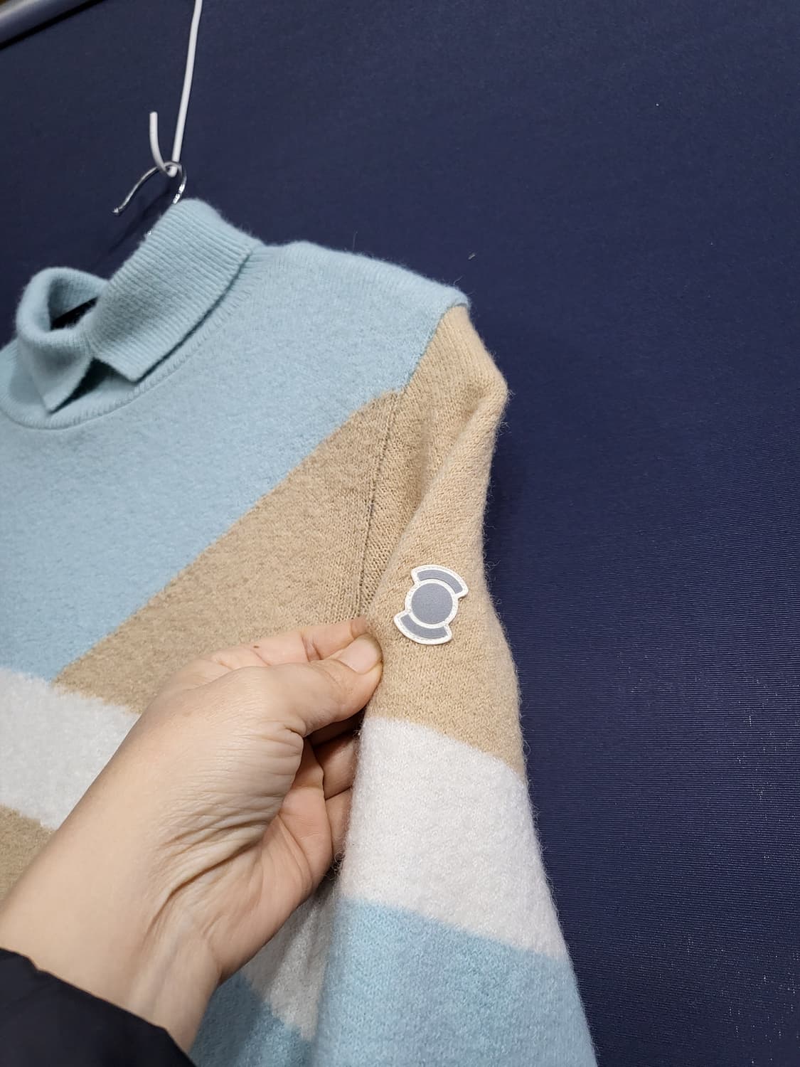 와이앵글 방풍 골프니트 상품이미지4