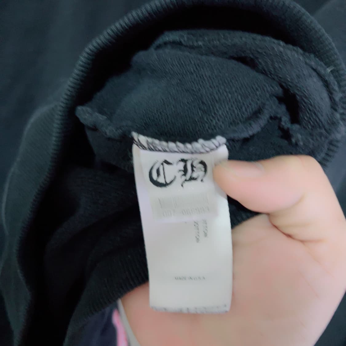 크롬하츠 레이싱 프린팅 공용 후드티 상품이미지5