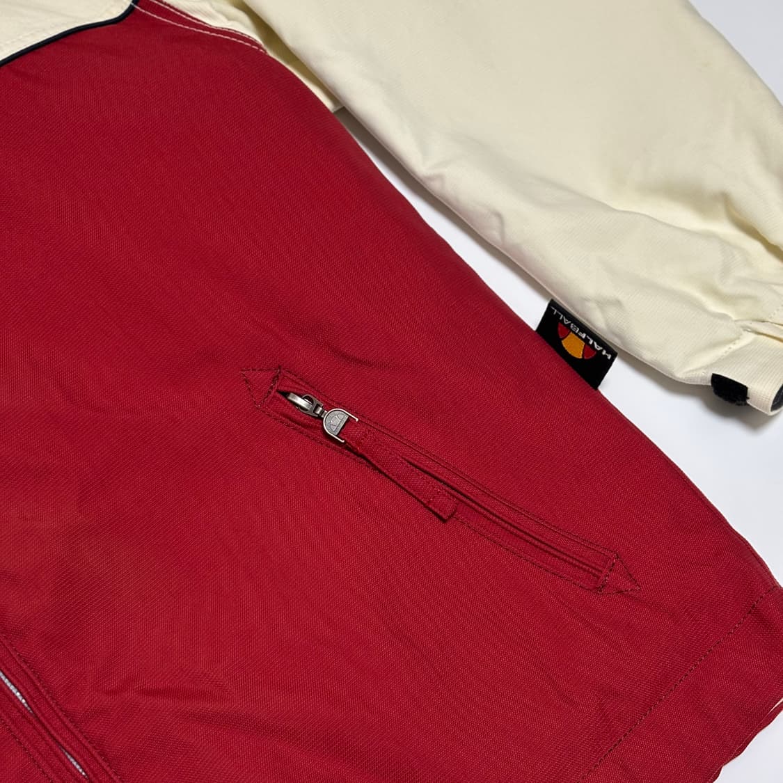 엘레쎄 하프볼 투톤 후드 윈드브레이커 상품이미지3