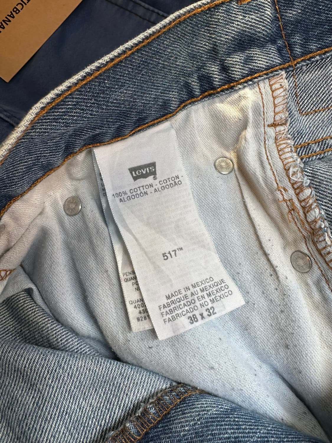 리바이스517 부츠컷 데님 팬츠 38x32 상품이미지8
