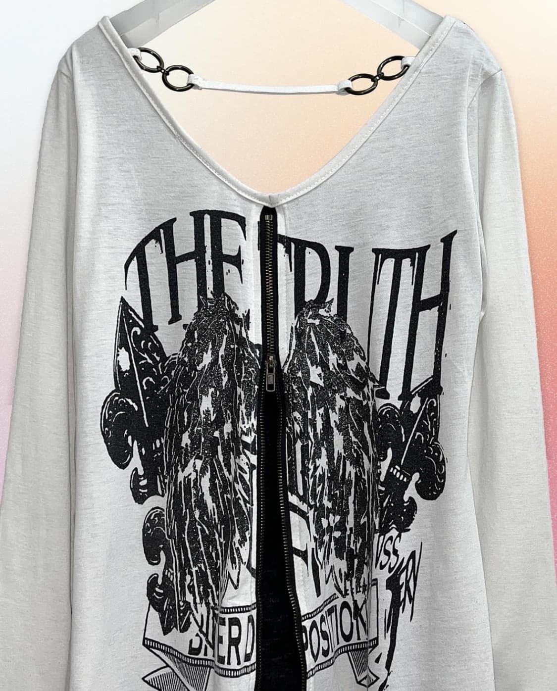 펑크 투웨이 롱슬리브 원피스 상품이미지3