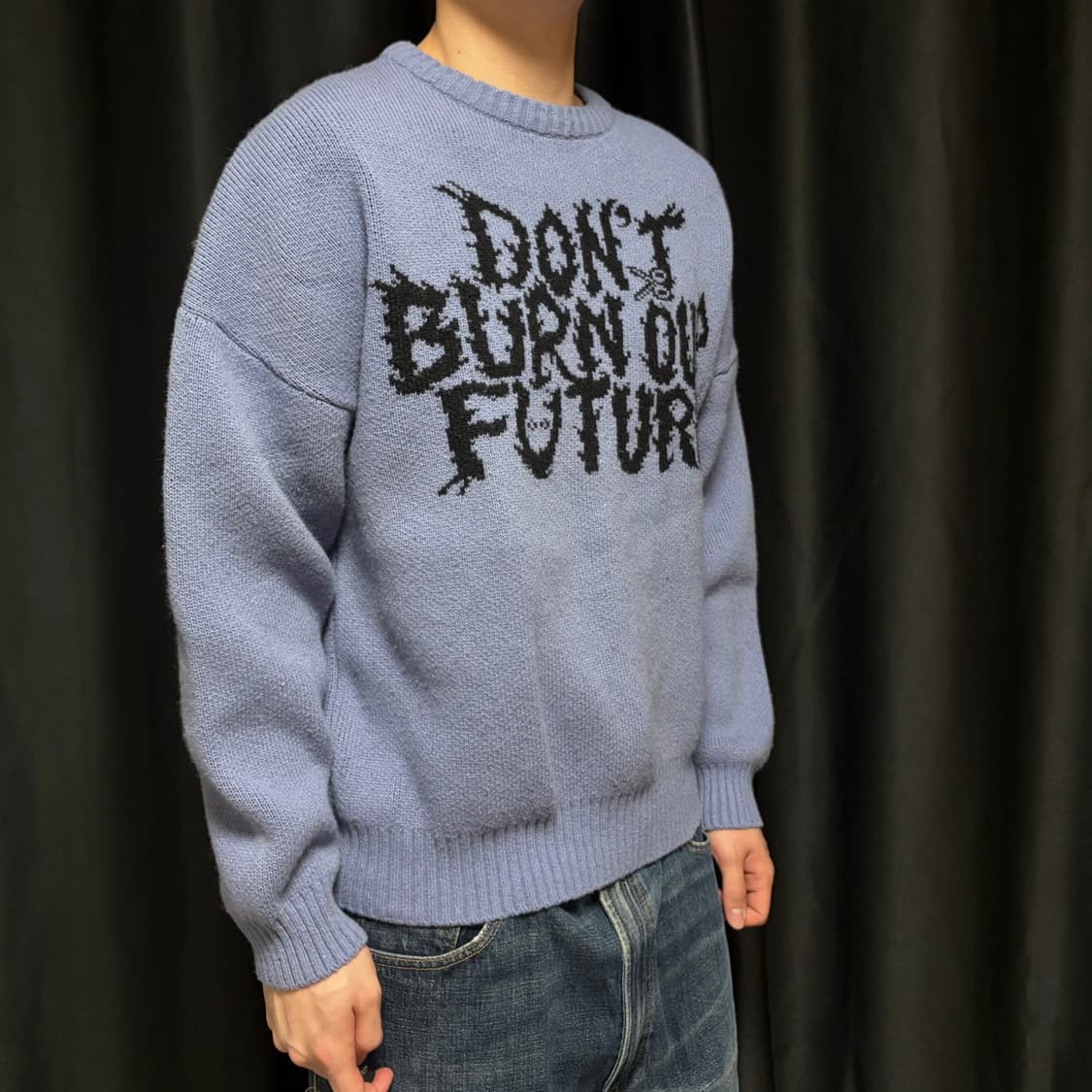 아조바이아조 DBOF Wool Knit Sweater M사이즈 상품이미지5