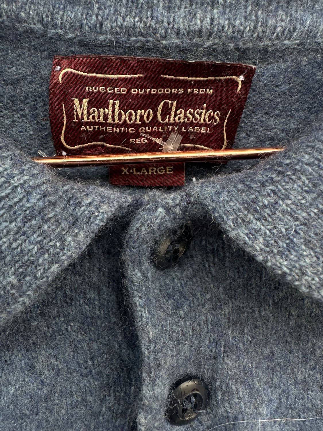 Marlboro Classics(말보로 클래식)울 카라 니트 상품이미지3