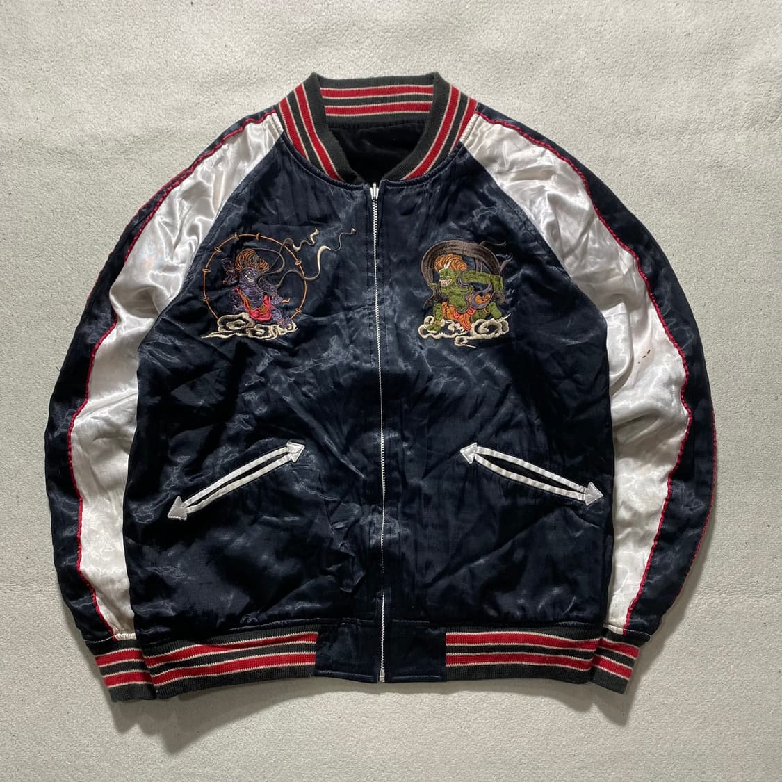 휴스턴 제펜 리버시블 벨벳 수베니어 스카쟌 상품이미지4