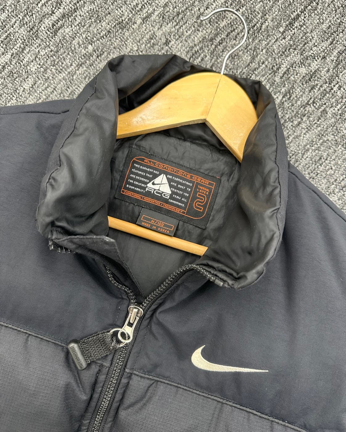 (L)90'S 나이키ACG 오리털 패딩조끼-M1318 상품이미지3