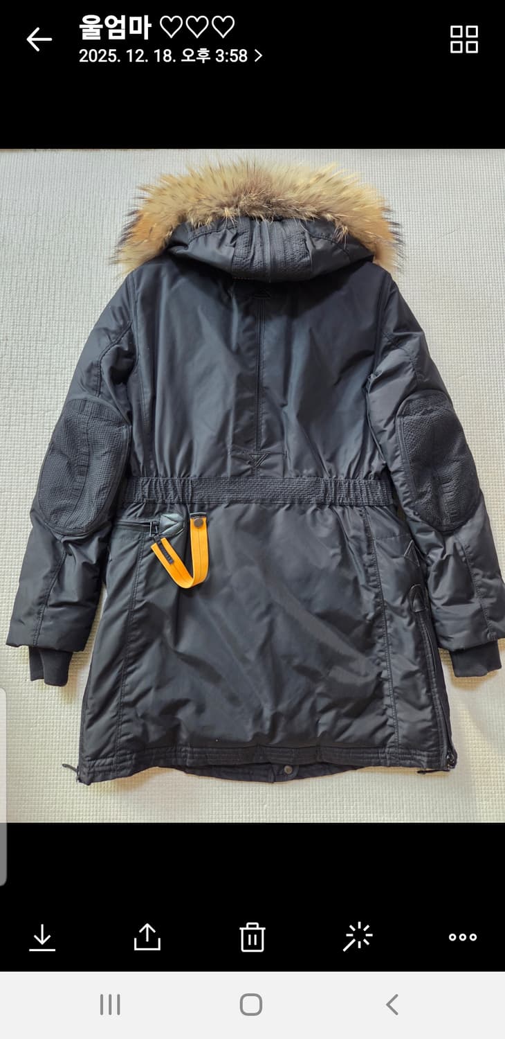 파라점퍼스 여성 코디악 블랙(S)패딩 상품이미지3