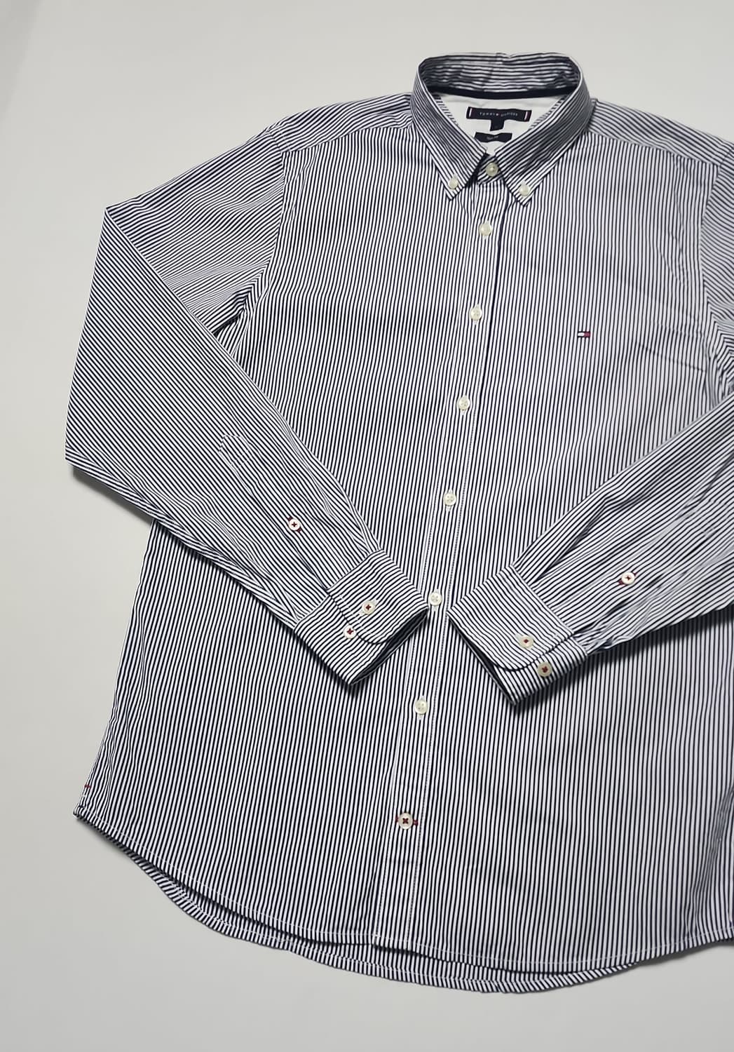 타미힐피거 스트라이프 셔츠 M 상품이미지1