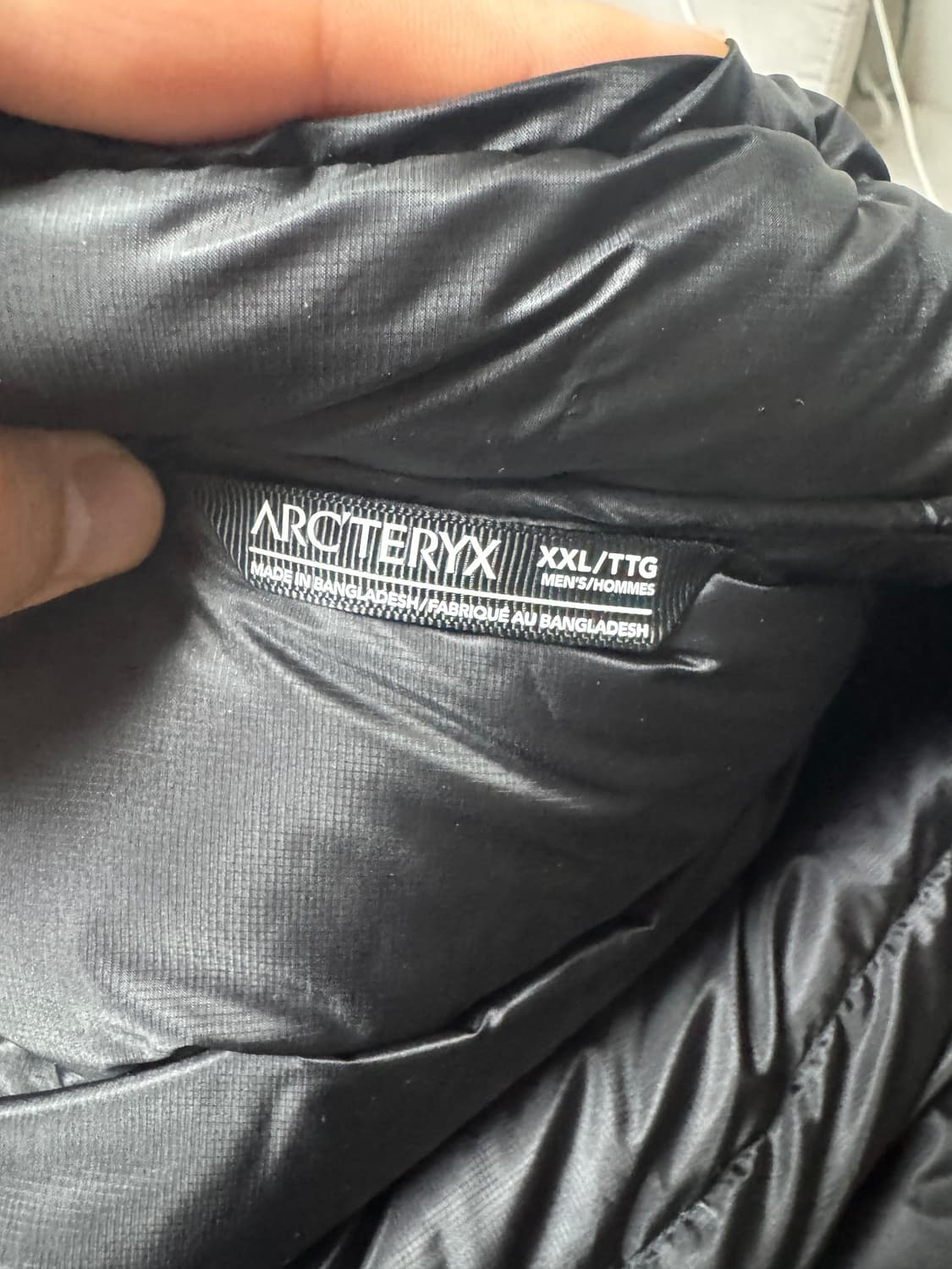 아크테릭스 토륨 후디 블랙 상품이미지3