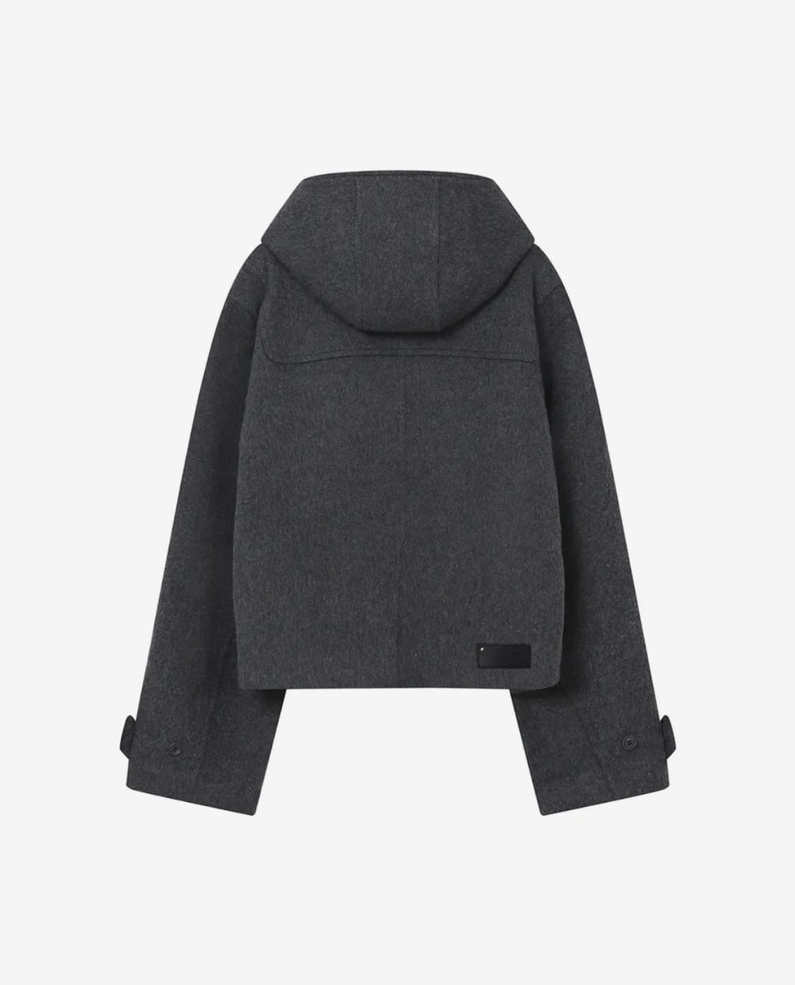미세키서울 Duffle hoodie short coat 차콜 상품이미지2