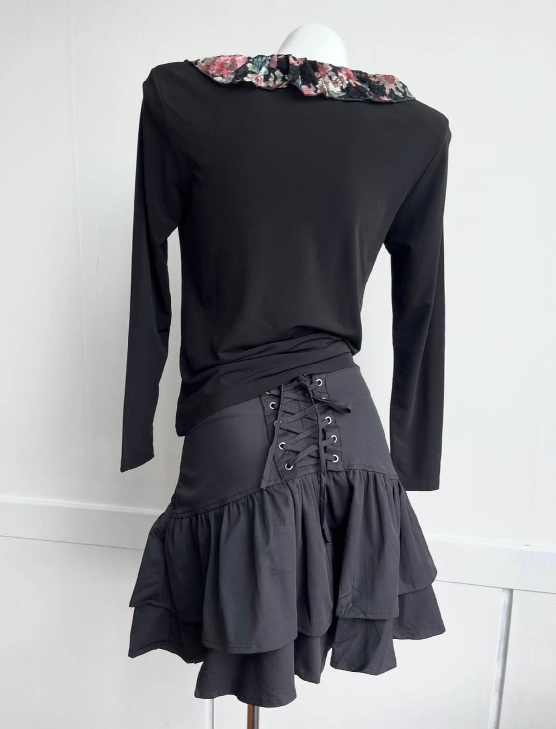 filart 플라워 코사지 슬림 탑 상품이미지5