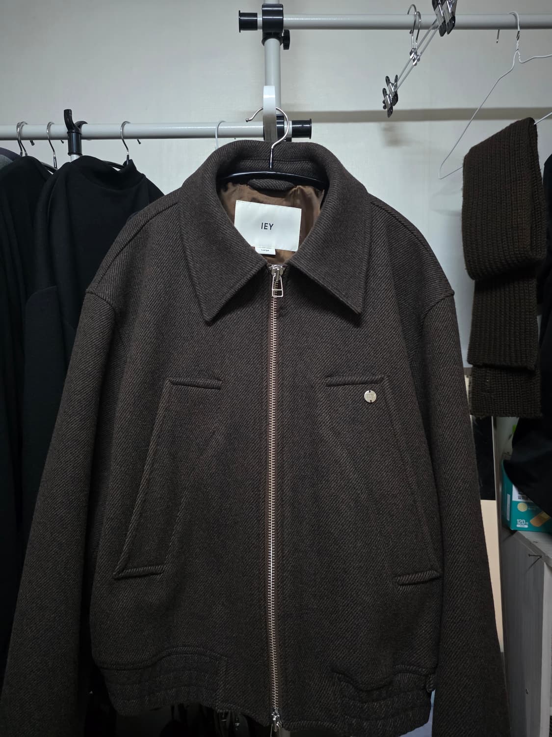 이에이 탭 울 해링턴자켓 상품이미지3