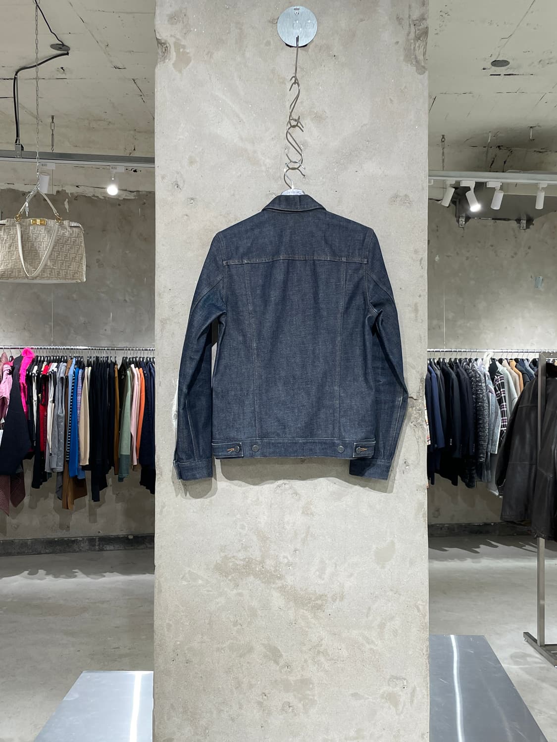 아페쎄 진청 생지 데님 자켓 상품이미지6