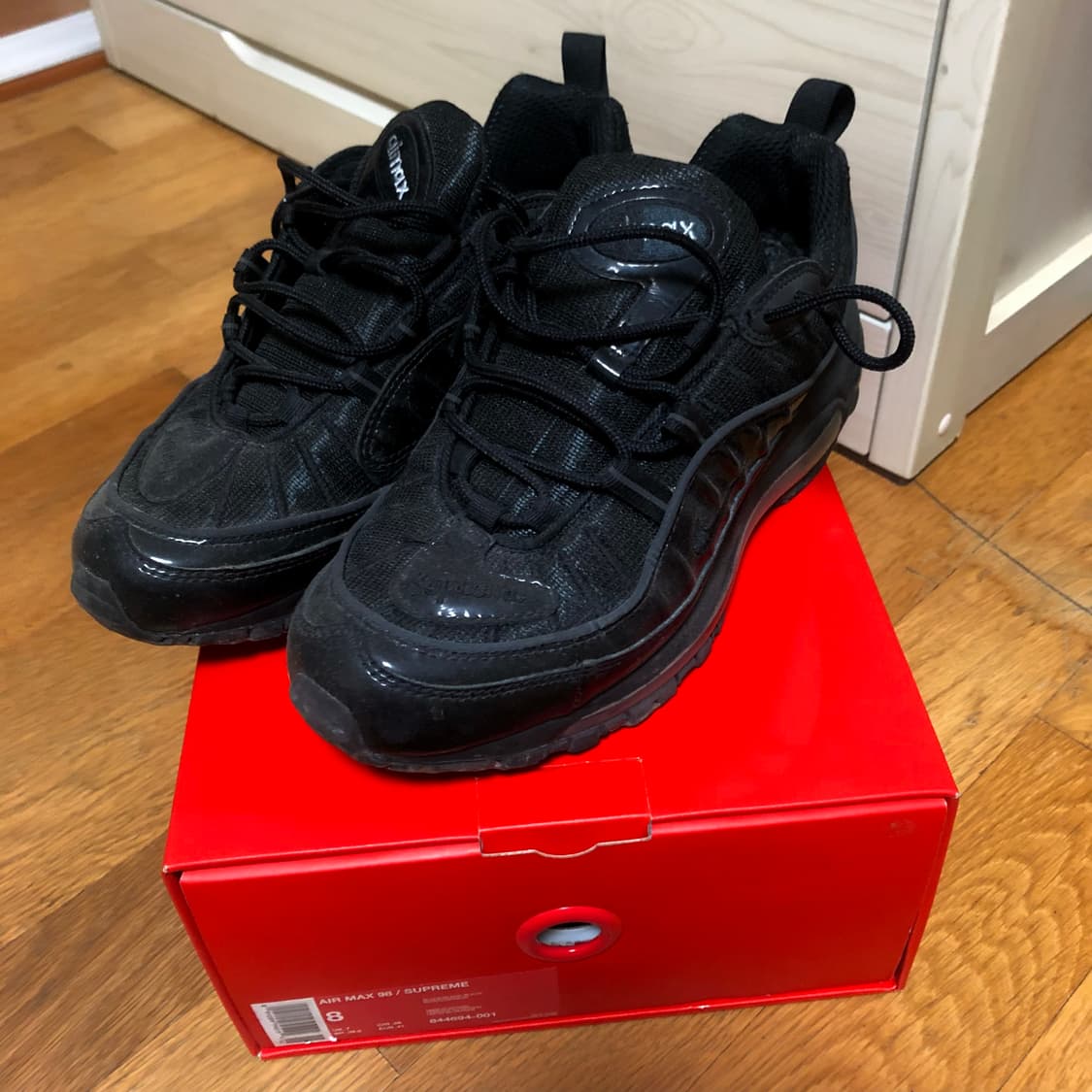 [260] 슈프림 맥스98 블랙 (슈맥) 상품이미지1