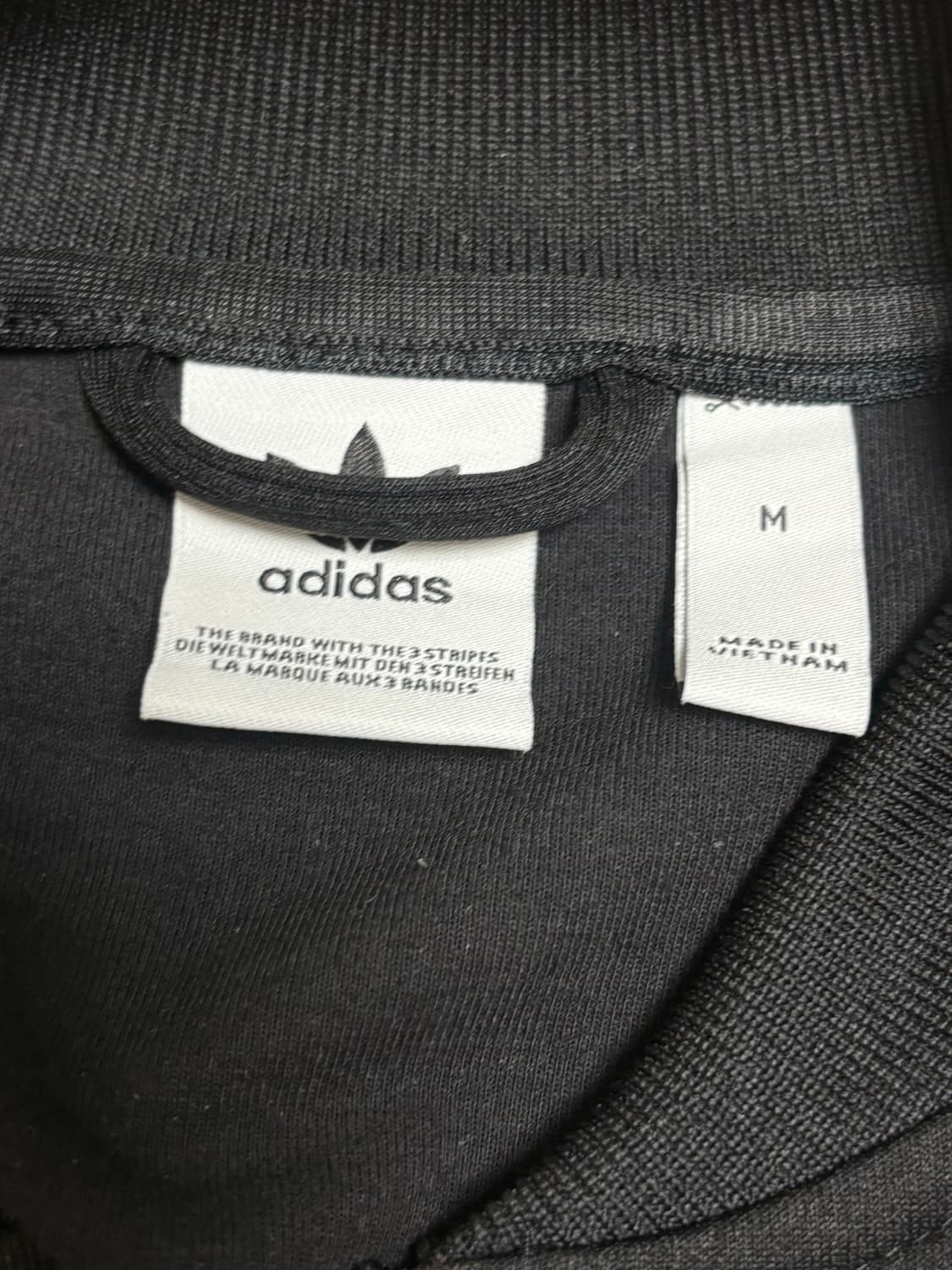 아디다스 오리지널 삼선 트랙 자켓 블랙 M 상품이미지3