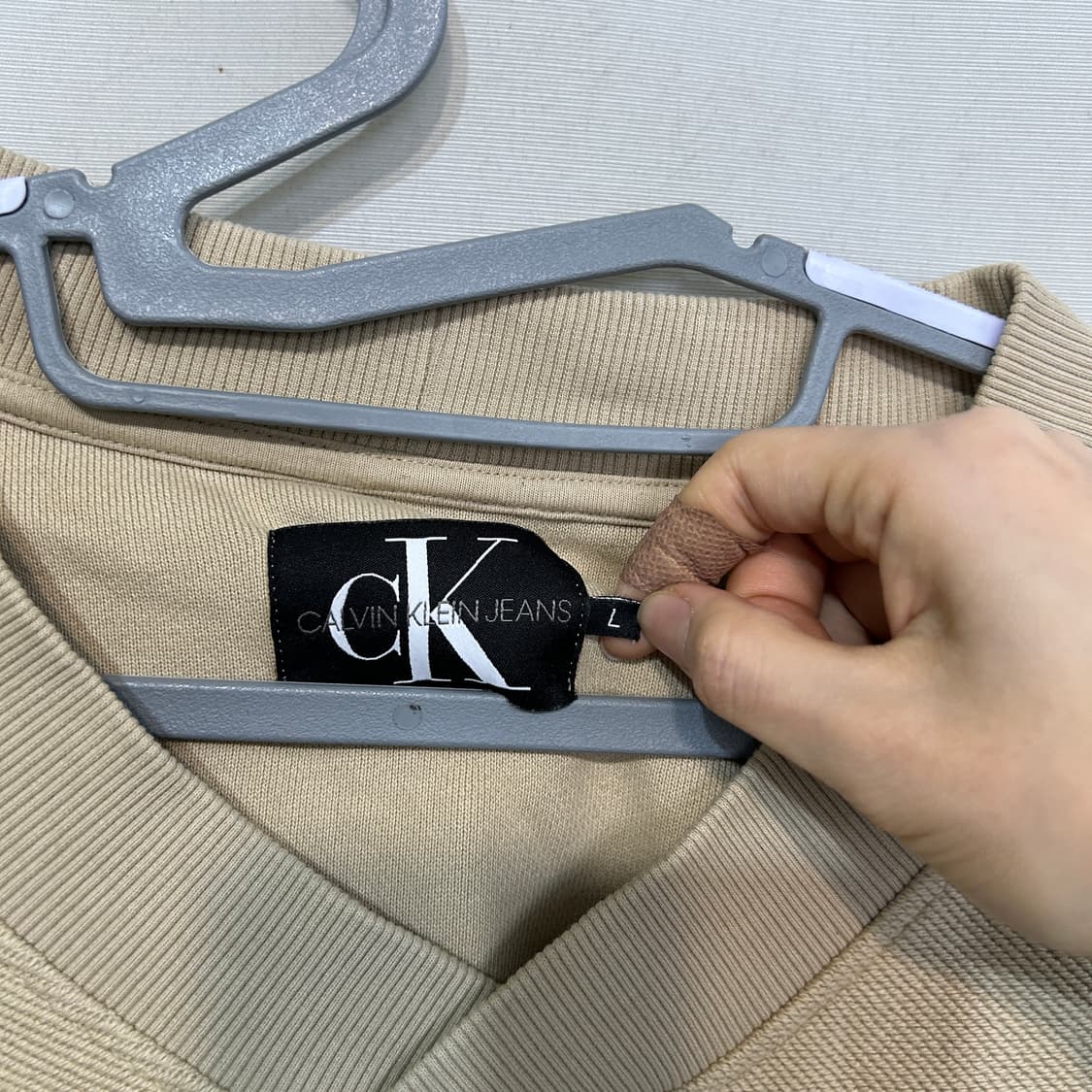 켈빈클라인 남성 맨투맨 L 상태최상 상품이미지2