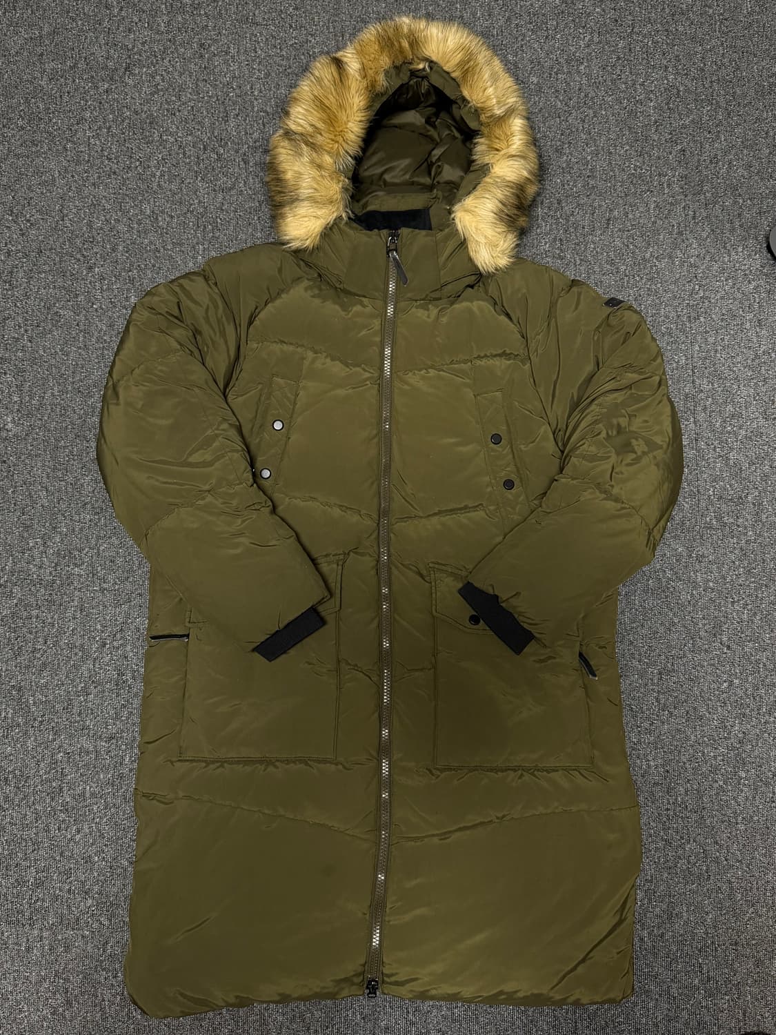 콜롬비아 롱패딩 카키 상품이미지2