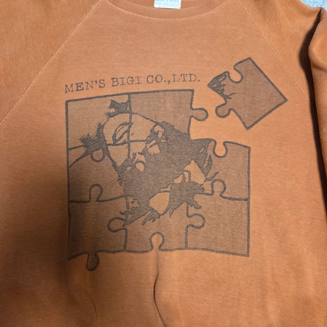 8-90s 일본 맨즈비기 맨투맨 스웻셔츠 L(100) 상품이미지4