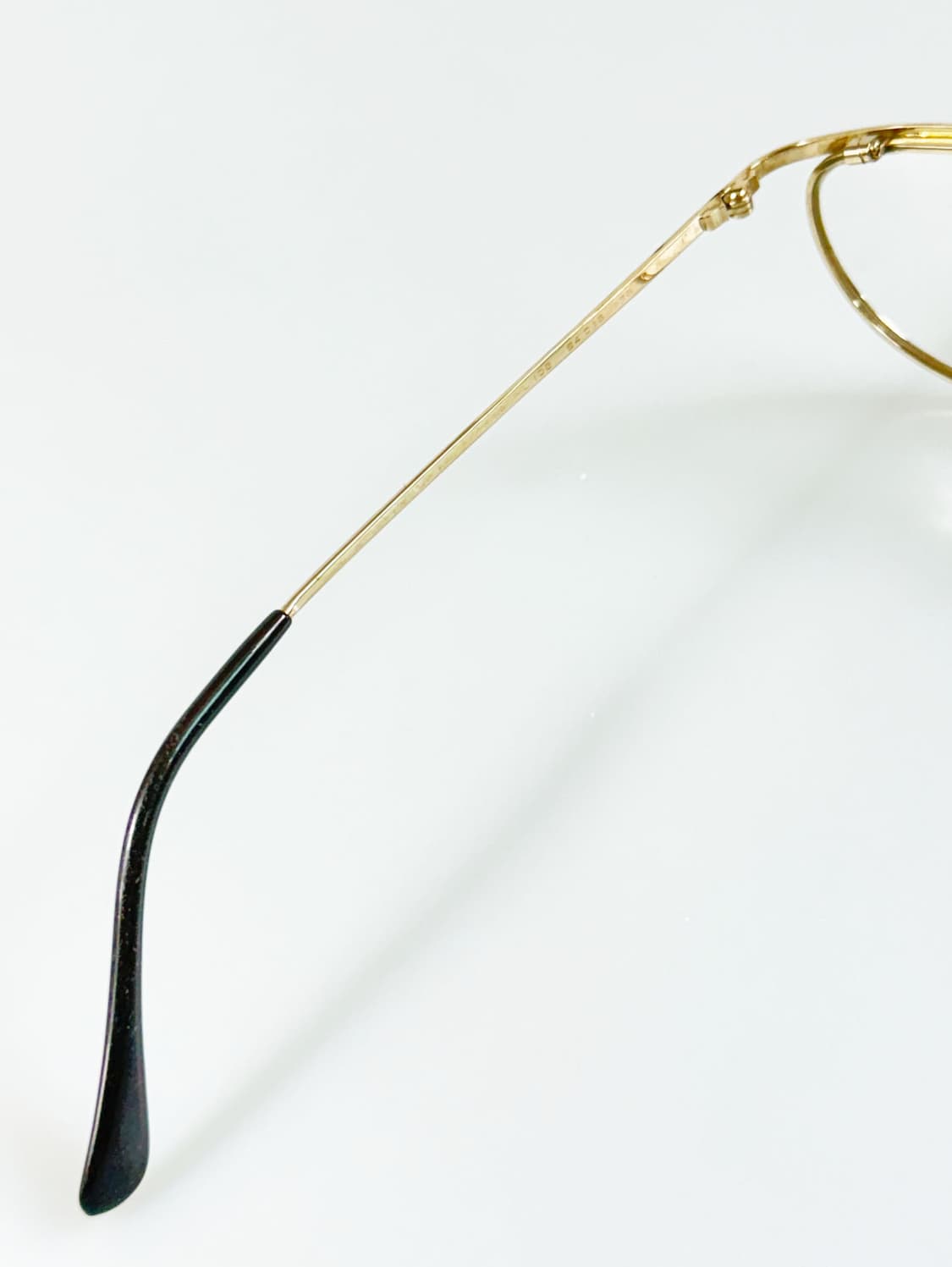 90s 영국제 LAN CASTER 골드 오벌 프레임 빈티지 안경 상품이미지7