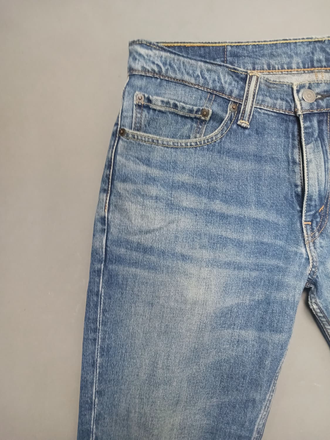 [32] 리바이스 511 중청 워싱 슬림진 청바지 상품이미지2