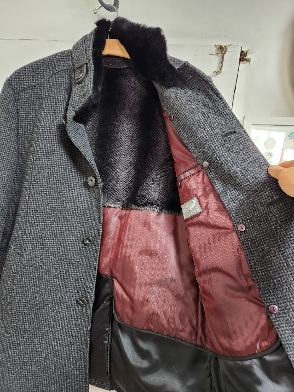 크로커다이얼 남성 모직코트100 상품이미지3