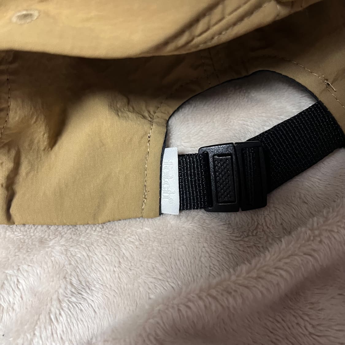 Fetch 나일론 베이지 볼캡 상품이미지4