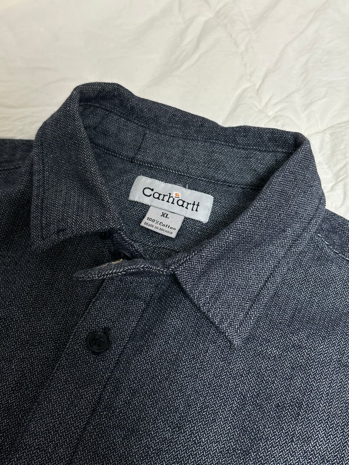 칼하트 데님셔츠 워크 셔츠 L~XL 상품이미지7