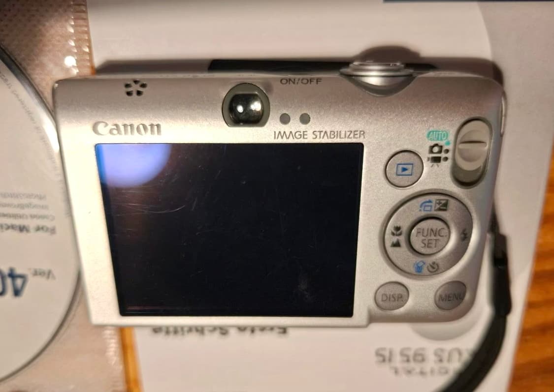 CANON IXUS 95 캐논 익서스 95 빈티지 디지털카메라 디카 상품이미지9