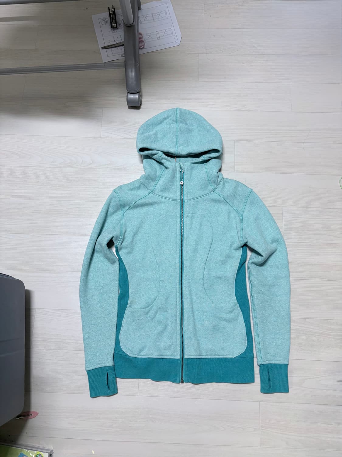 룰루레몬 스쿠바 후디 집업 자켓  4 (s사이즈) 상품이미지1