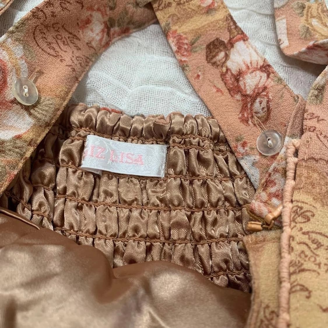 리즈리사 고전 히메카지 원피스 히메갸루 라떼갸루 모리걸 빈티지 상품이미지4