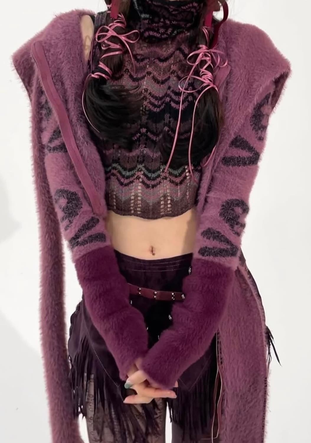 Pinkpantheress - Boys a liar MV 후드집업 (설명 상품이미지4