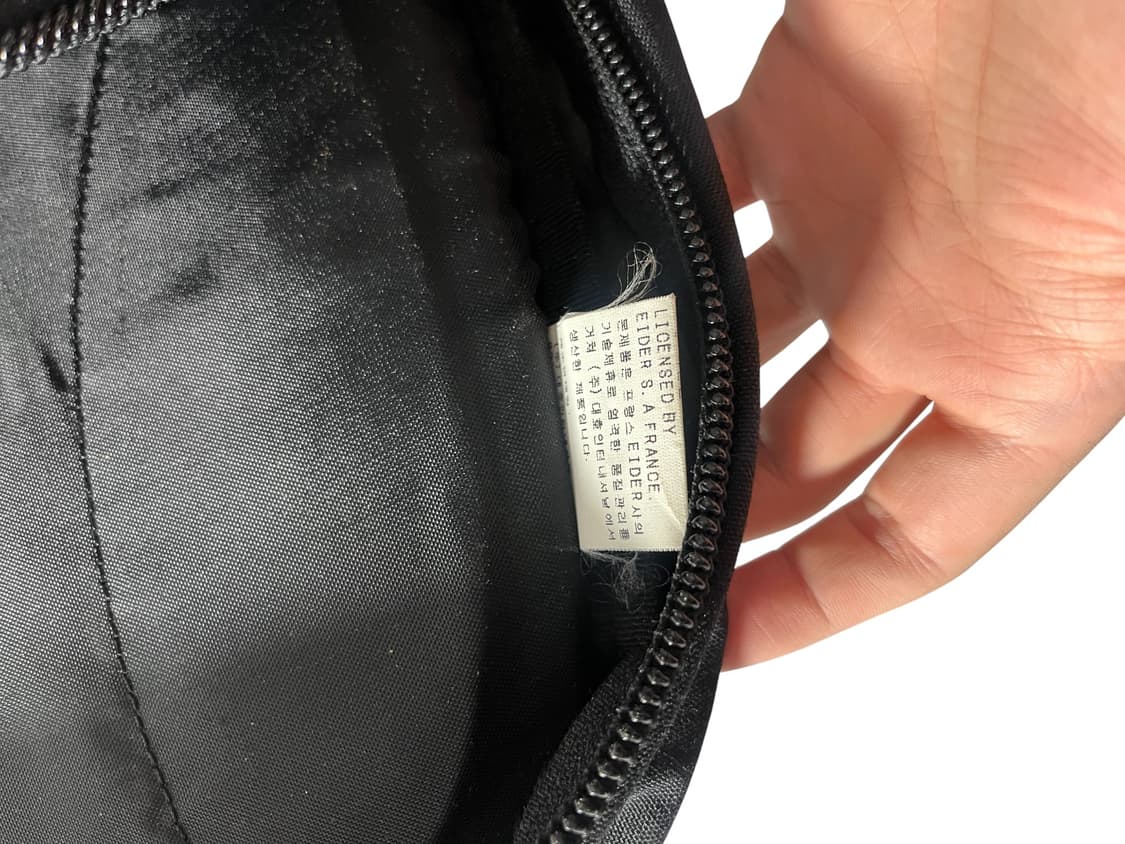 아이더 블랙 미니 익스트림 백팩 상품이미지4