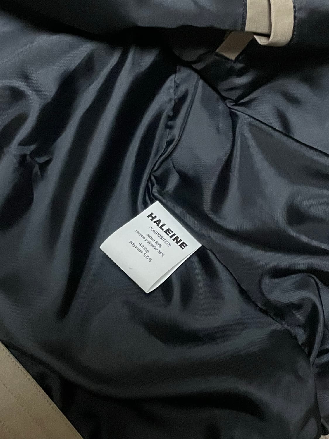 알렌느 3D 코튼 바이커 블루종(2) 상품이미지5