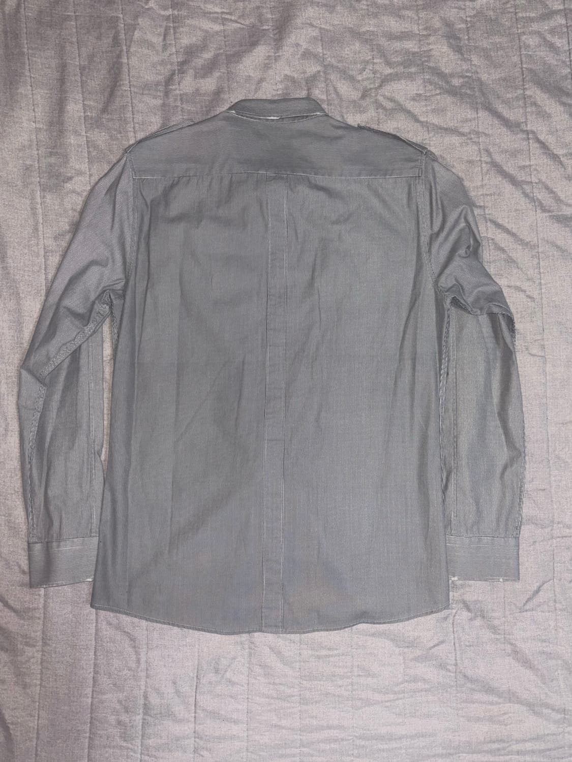 발망 스트라이프 밀리터리 견장 셔츠 48 상품이미지2