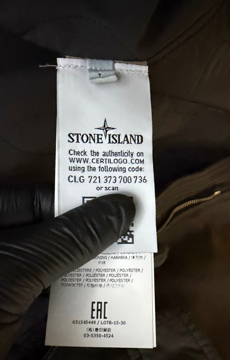 스톤아일랜드 다비드TC 필드자켓 95-100 정품 상품이미지9