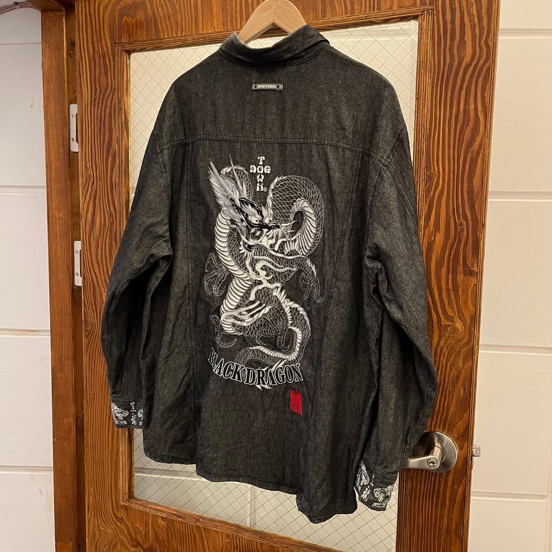 도그타운 블랙드래곤 자수 셔츠 상품이미지1