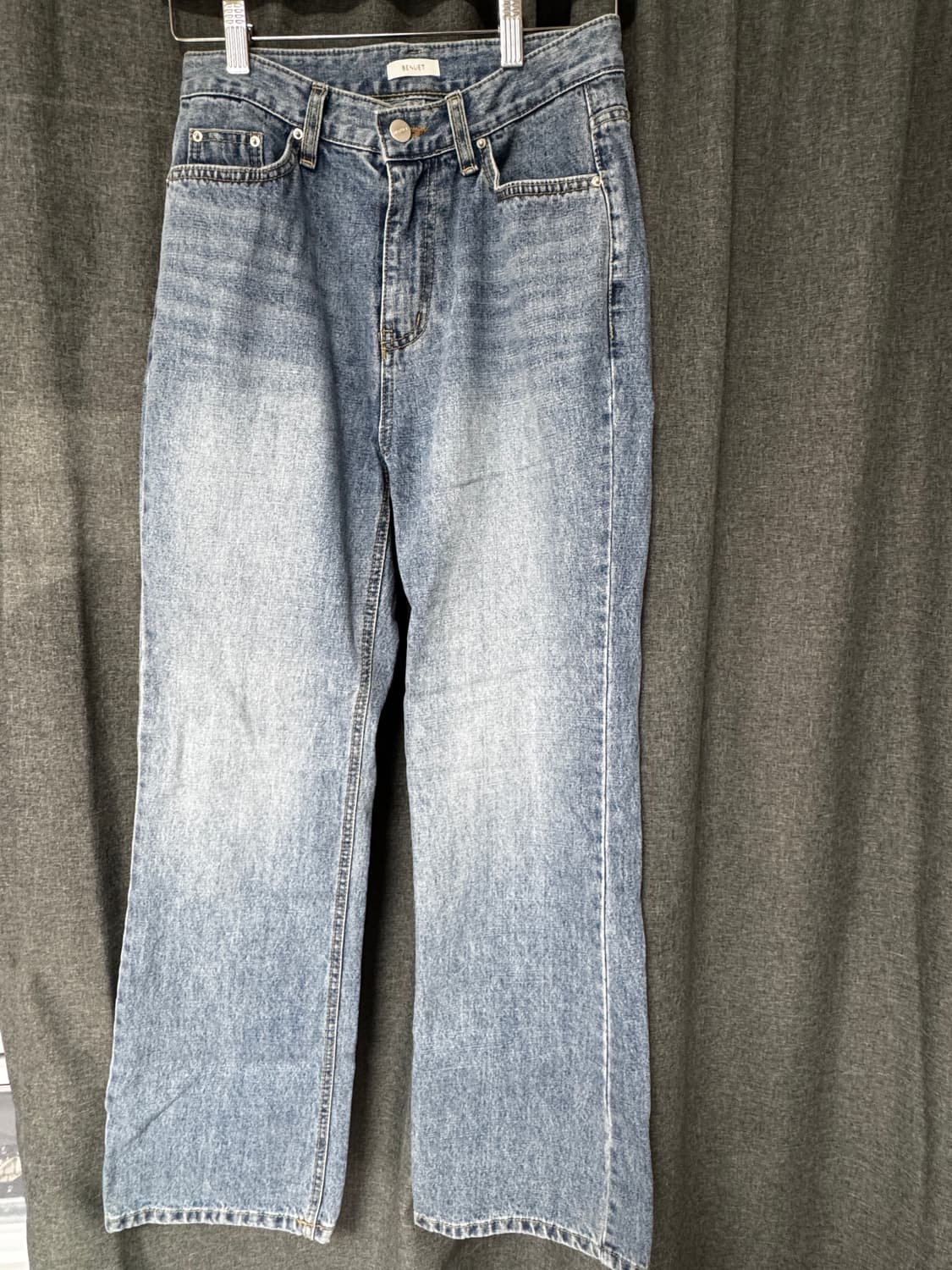 베뉴엣 Lie Denim_mid blue 새상품 (short_m) 상품이미지2