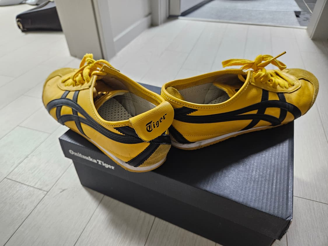 오니츠카 타이거 멕시코66 옐로우 블랙 280 상품이미지5