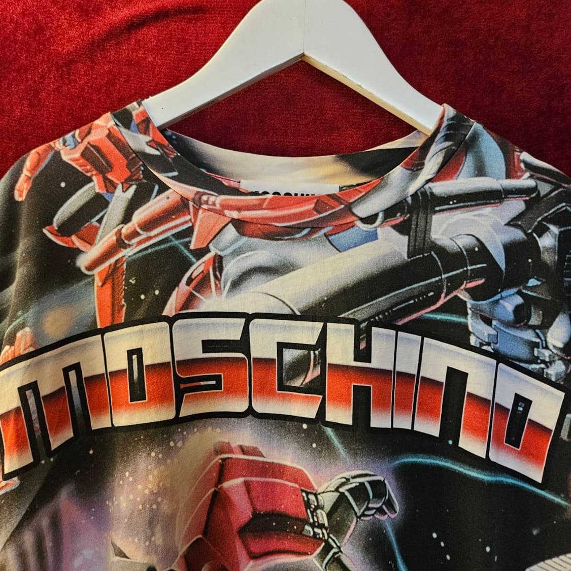 모스키노(MOSCHINO) Y2k 프린팅 반팔티셔츠
 상품이미지3