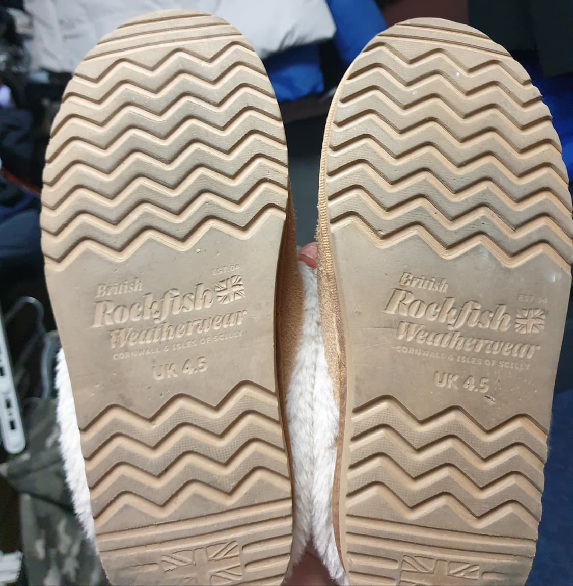 락피쉬 웨더웨어 어그 뮬 체스트넛 UK4.5 (245) 상품이미지5