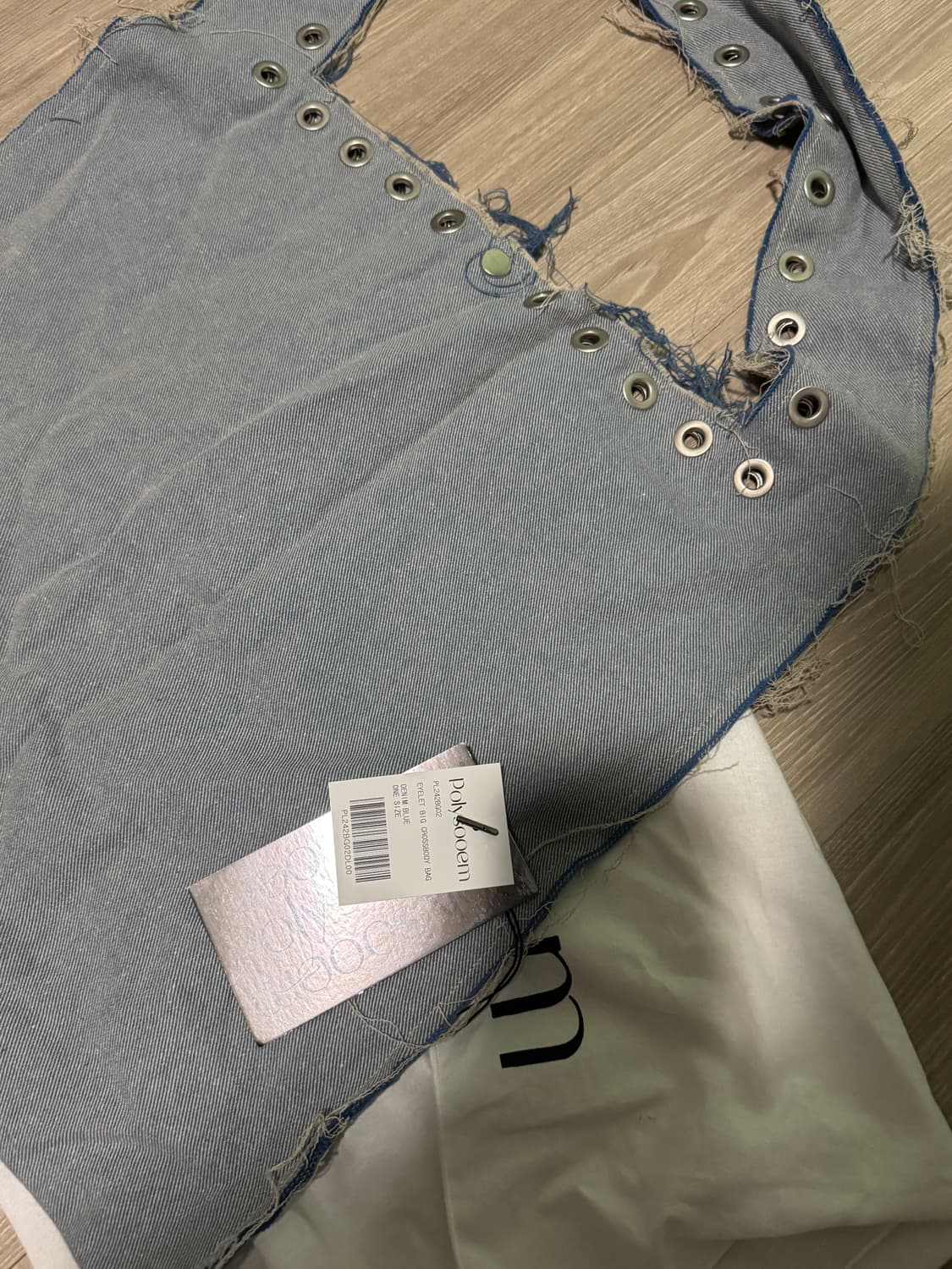 폴리수엠 Big Crossbodybag Denim blue 상품이미지10