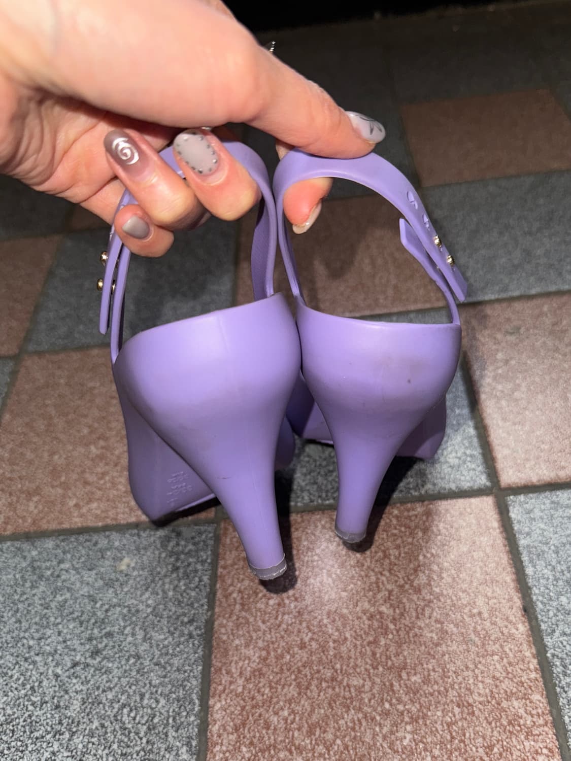 vivienne westwood X melissa purple heel 상품이미지6