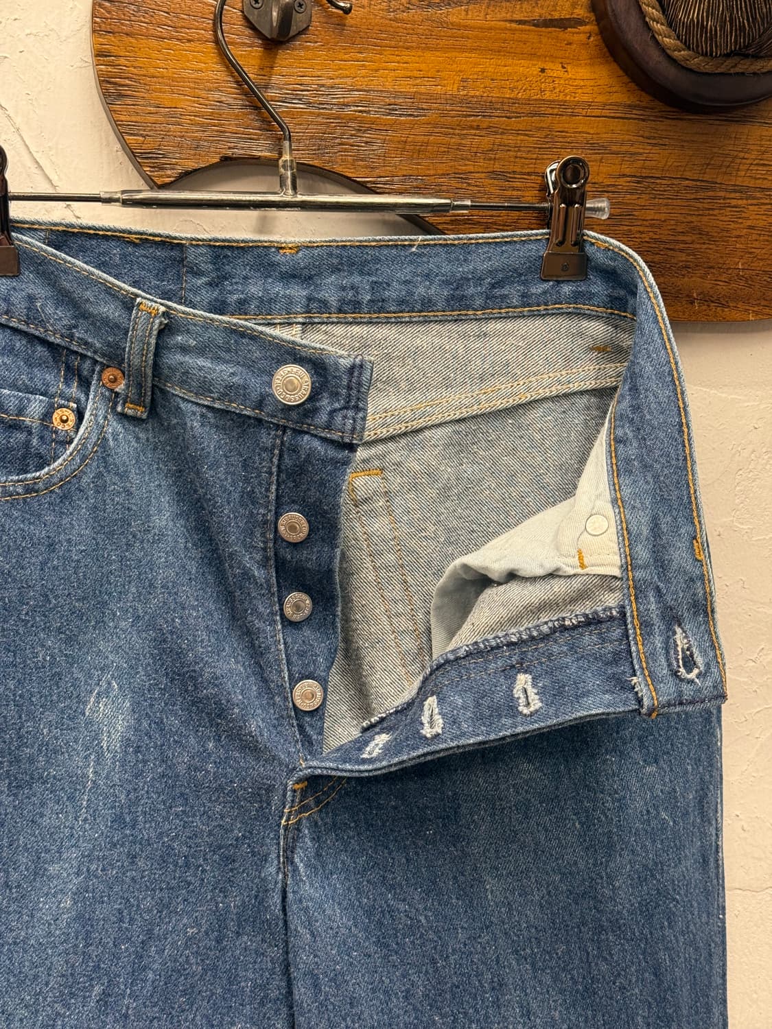 90s USA Levi’s 701 Straight Denim Pants 상품이미지7