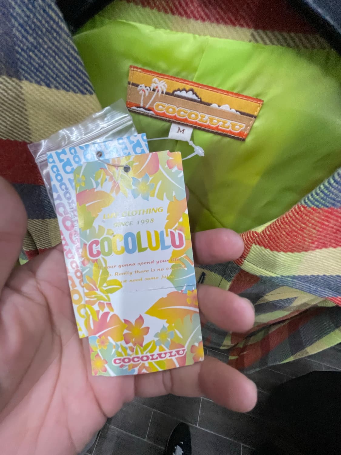 걍체크옷 5천원 상품이미지2