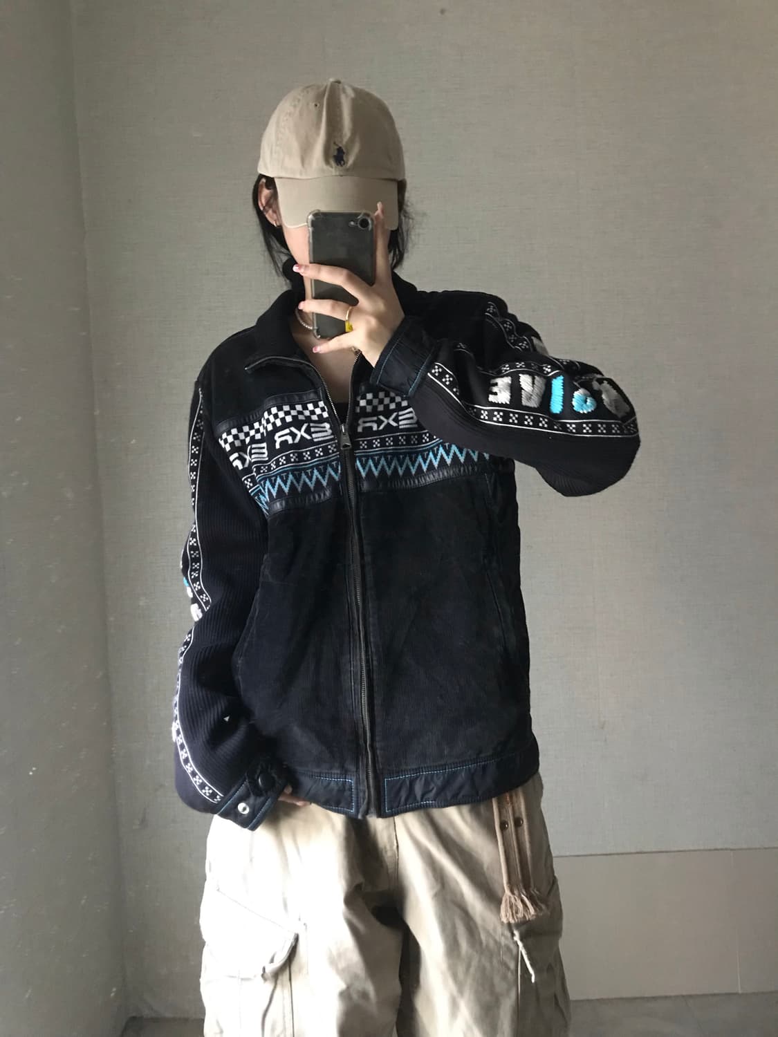 EXR 레이싱 니트집업 상품이미지5