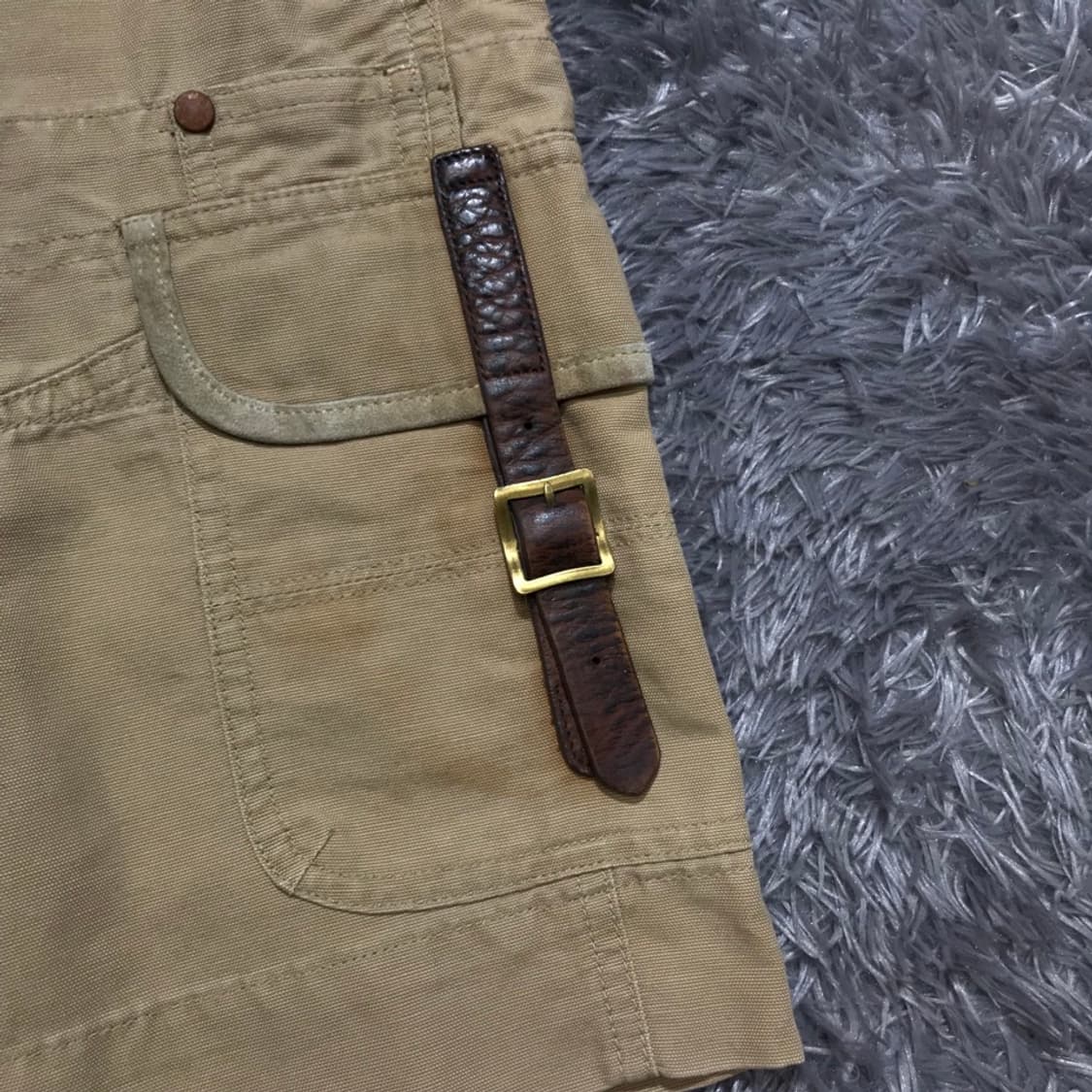 [[여성 6(M)] 폴로(POLO)랄프로렌 벨트 카고 반바지p285 상품이미지3