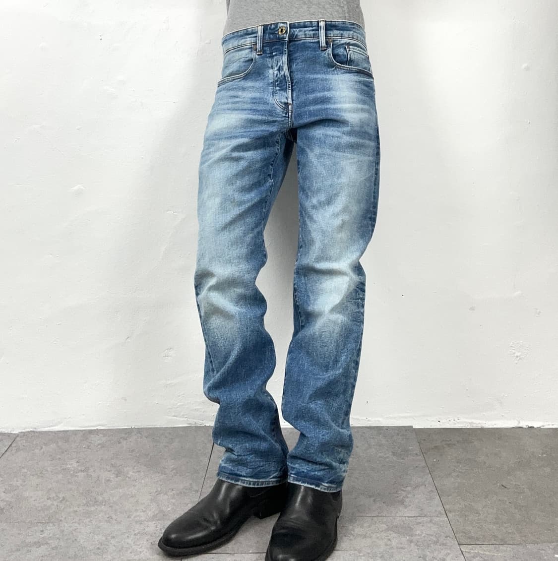 G-Star RAW 3301 Straight Fit Denim 상품이미지1