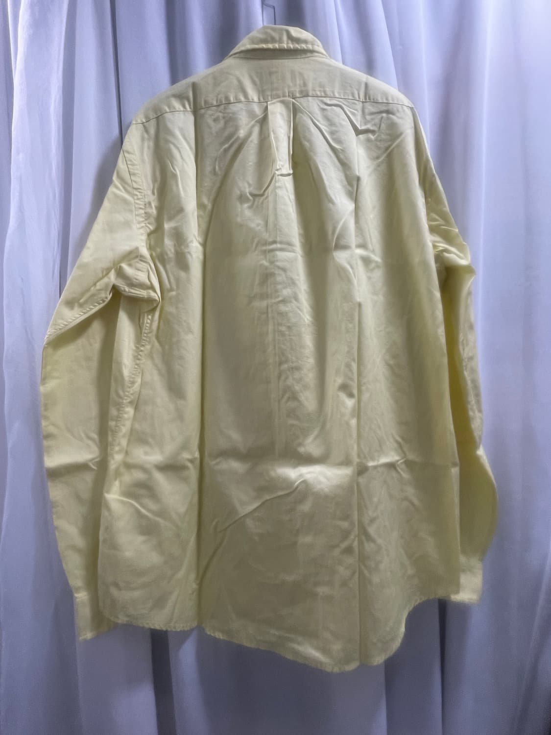 폴로 랄프로렌/ 클래식 핏 버튼다운 셔츠 옐로우/ L 상품이미지2