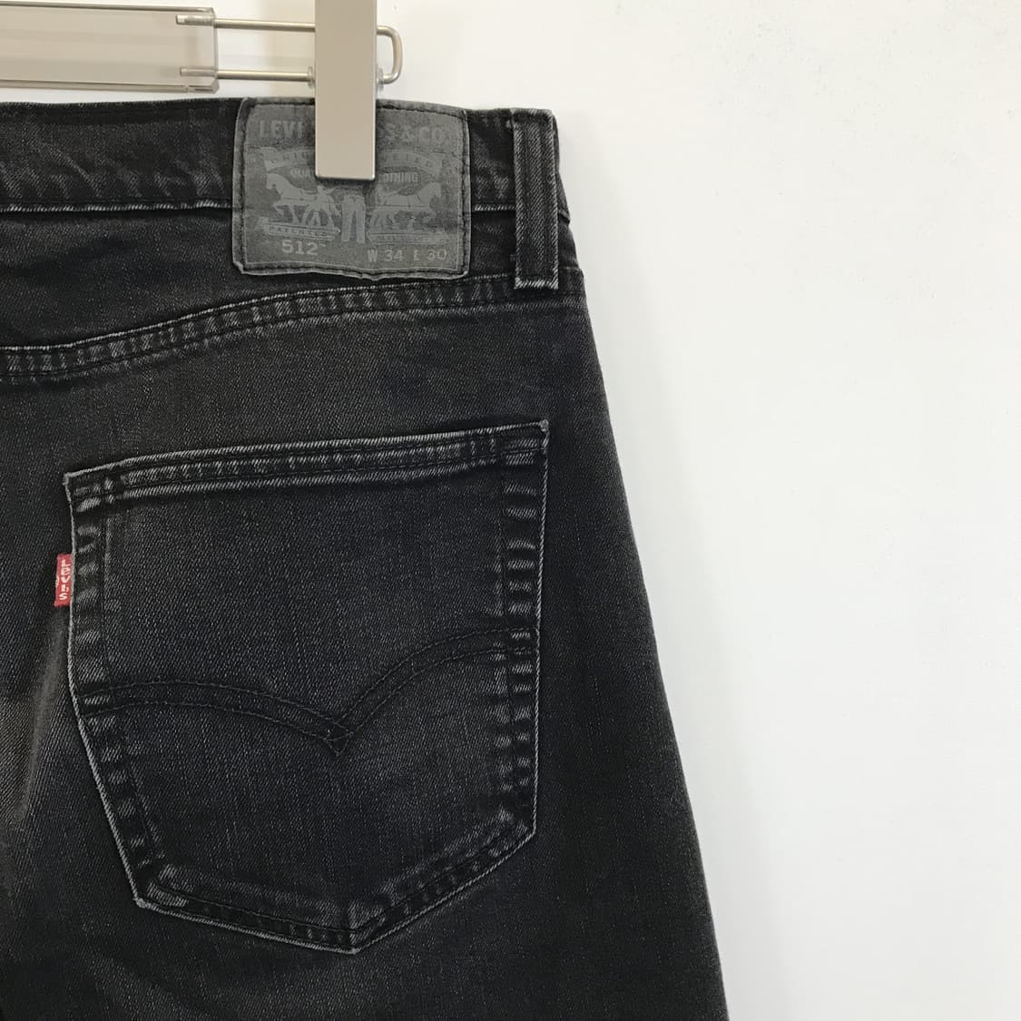 리바이스 512 이집트 블랙진 [34인치] 상품이미지4